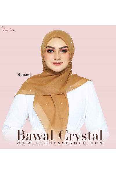 BAWAL CRYSTAL - MUSTARD BAWAL CRYSTAL - MUSTARD